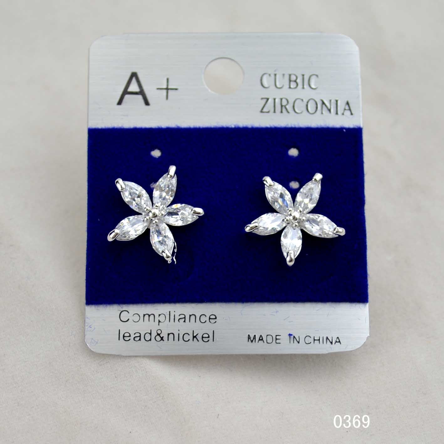 CUBIC ZIRCON EARRING